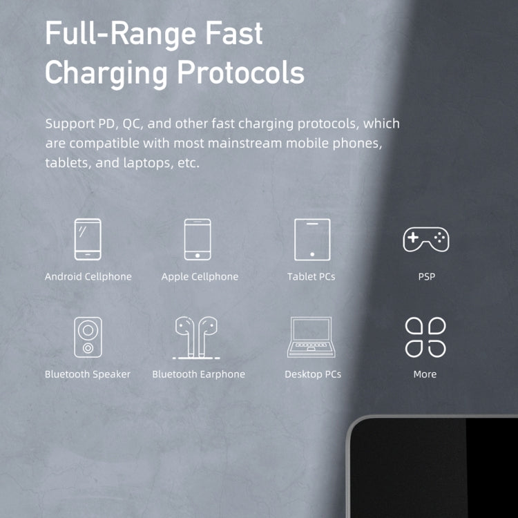 awei PD8 20W QC + PD Fast Charging Travel Charger Power Adapter, UK Plug (Black) - USB Charger by awei | Online Shopping UK | buy2fix