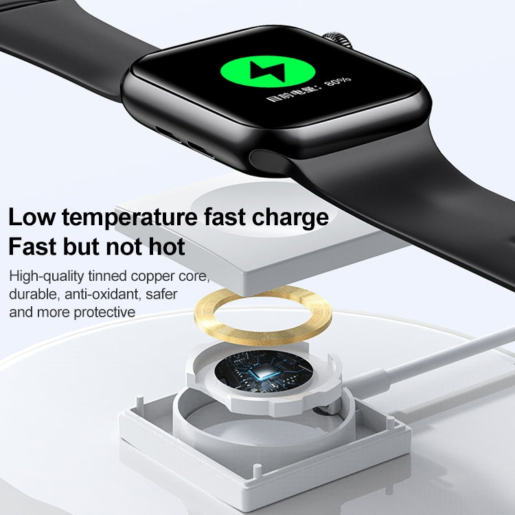 adj-981 Portable Magnetic Wireless Charger for Apple Watch (Black) by buy2fix