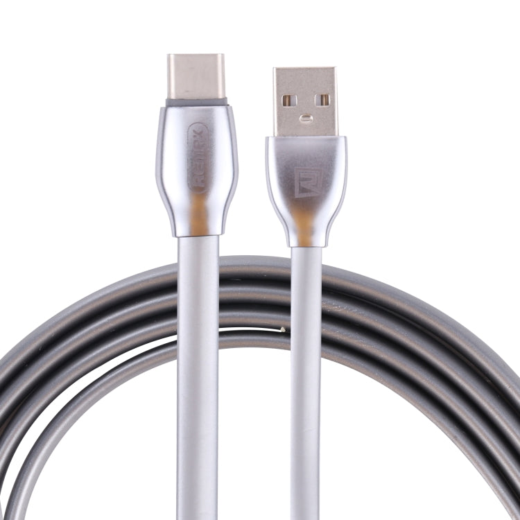 REMAX RC-035a USB to USB-C / Type-C Laser Charging Data Cable, Cable Length: 1m - USB-C & Type-C Cable by REMAX | Online Shopping UK | buy2fix