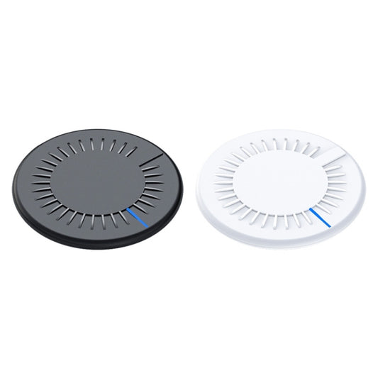 964 15W Round Shape Wireless Fast Charging(White) by buy2fix