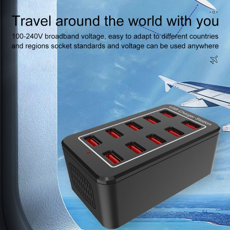 YFY-A91 40W 10 USB Ports Smart Charging Station by buy2fix