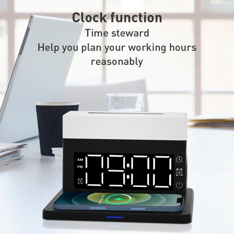 N65 6 in 1 Multifunctional Wireless Charger (White) - Wireless Charger by buy2fix | Online Shopping UK | buy2fix