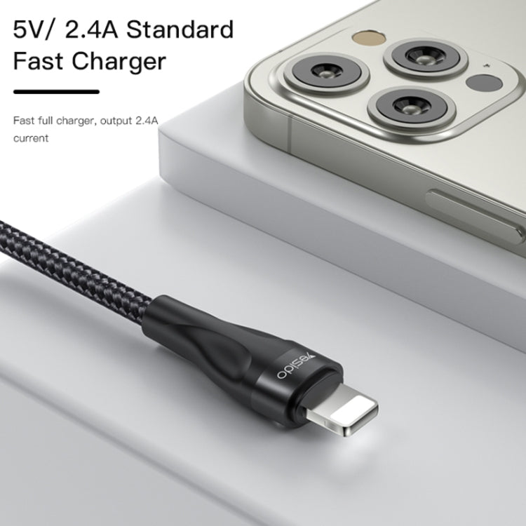 Yesido CA82 2.4A USB-C / Type-C to 8 Pin Charging Cable, Length: 30cm - 2 in 1 Cable by Yesido | Online Shopping UK | buy2fix