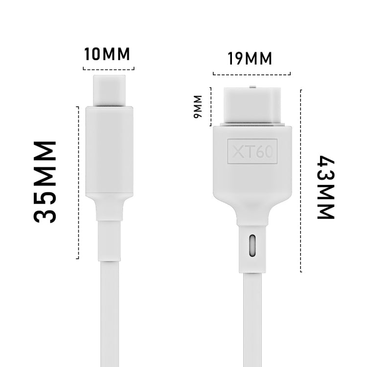 USB-C / Type-C to XT60 Data Cable, Length: 50cm by buy2fix