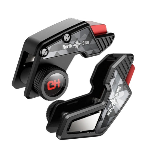 S8 Eating Chicken Metal Physical Auxiliary Button Shooting Game Controller, 1 Pair by buy2fix