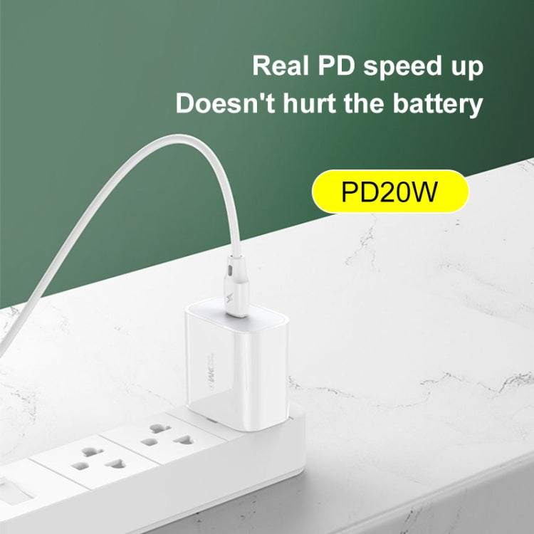 WK WP-U55 Max 20W Maxspeed PD Fast Charger (EU Plug) - USB Charger by WK | Online Shopping UK | buy2fix