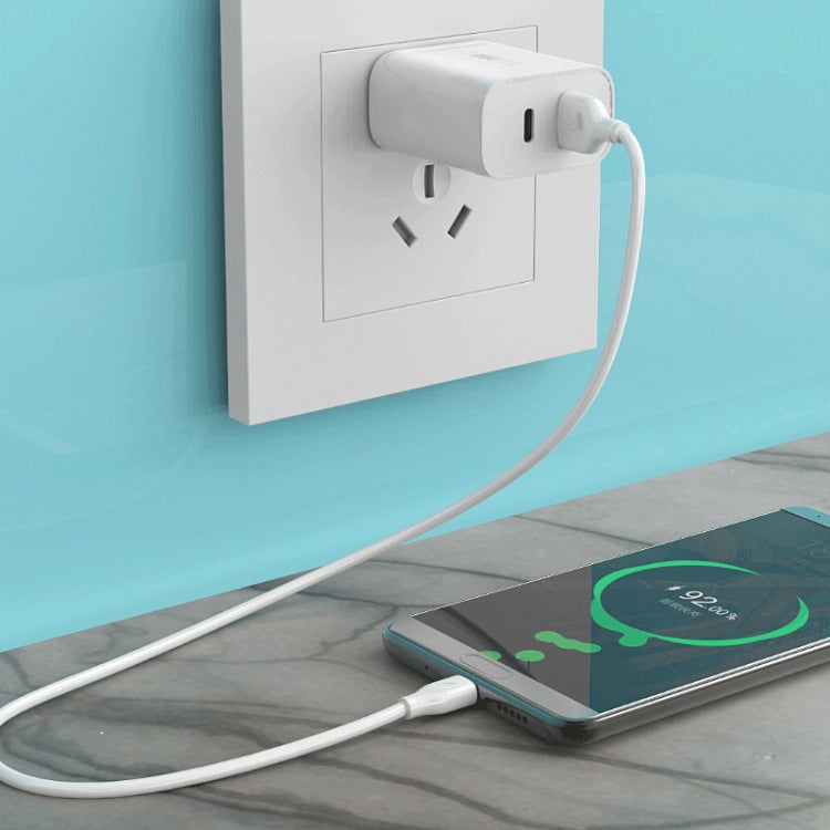 WK WP-U53 QC3.0 Charger 20W USB Type-C Maxspeed PD Fast Charger(US Plug) by WK