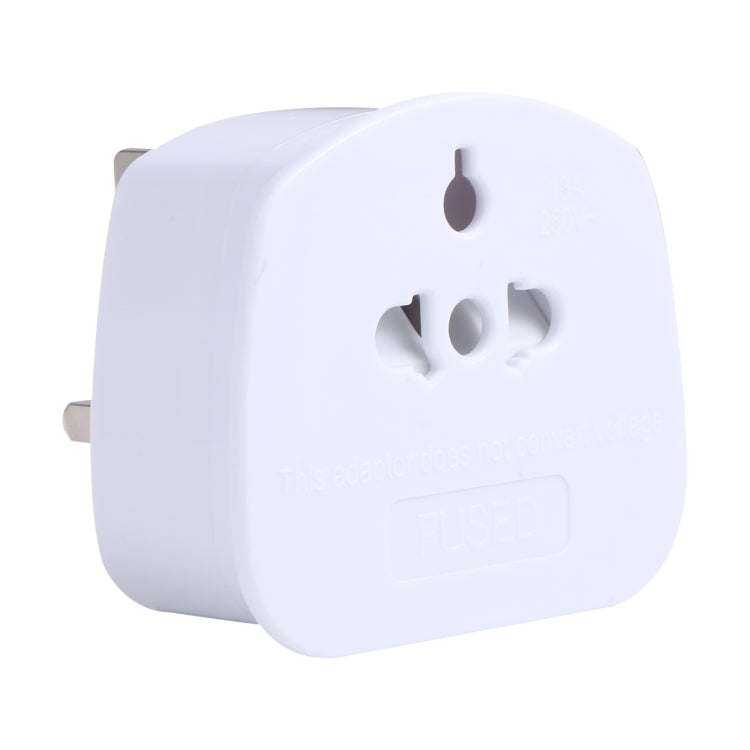 250V UK Plug to EU Plug US Plug Power Conversion Plug Converter (White) - Plug Adaptor by buy2fix | Online Shopping UK | buy2fix