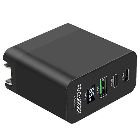 A3B 65W Output USB-C / Type-C x 2 + USB HUB PD Charger, US Plug by buy2fix
