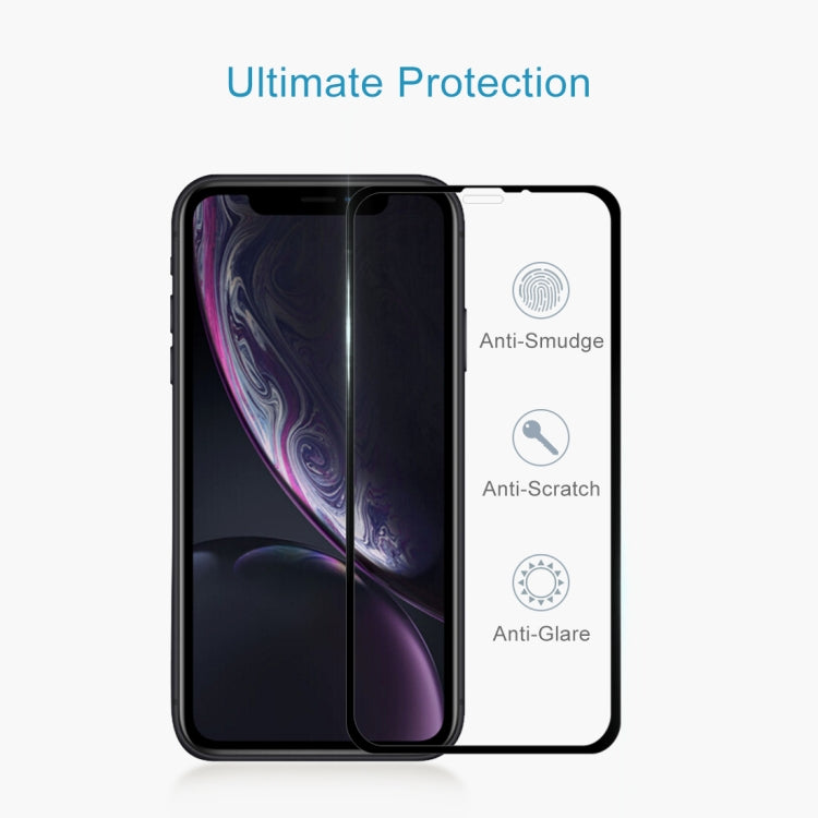 For iPhone 11 / XR 9H Full Screen Tempered Glass Screen Protector - iPhone XR Tempered Glass by buy2fix | Online Shopping UK | buy2fix