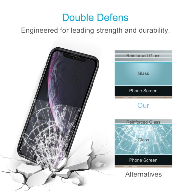 For iPhone 11 / XR 9H Full Screen Tempered Glass Screen Protector - iPhone XR Tempered Glass by buy2fix | Online Shopping UK | buy2fix