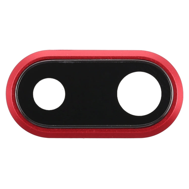 Back Camera Bezel with Lens Cover for iPhone 8 Plus (Red) - iPhone 8 Plus Parts by buy2fix | Online Shopping UK | buy2fix