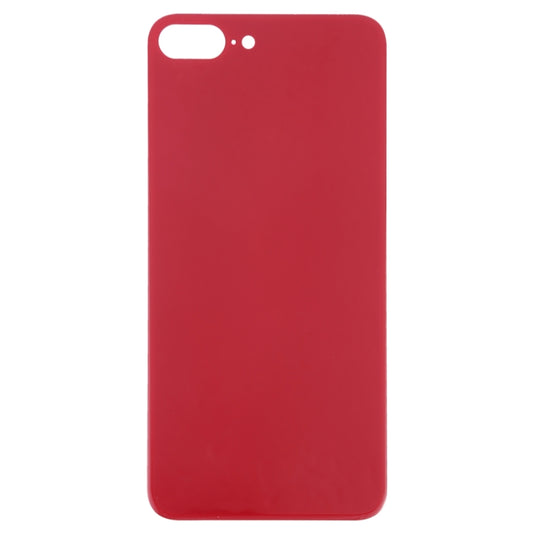 Easy Replacement Big Camera Hole Glass Back Battery Cover with Adhesive for iPhone 8 Plus(Red) - iPhone 8 Plus Parts by buy2fix | Online Shopping UK | buy2fix