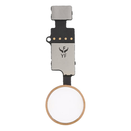 Home Button (3rd ) with Flex Cable (Not Supporting Fingerprint Identification) for iPhone 8 Plus / 7 Plus / 8 / 7(Gold) - iPhone 8 Plus Parts by buy2fix | Online Shopping UK | buy2fix