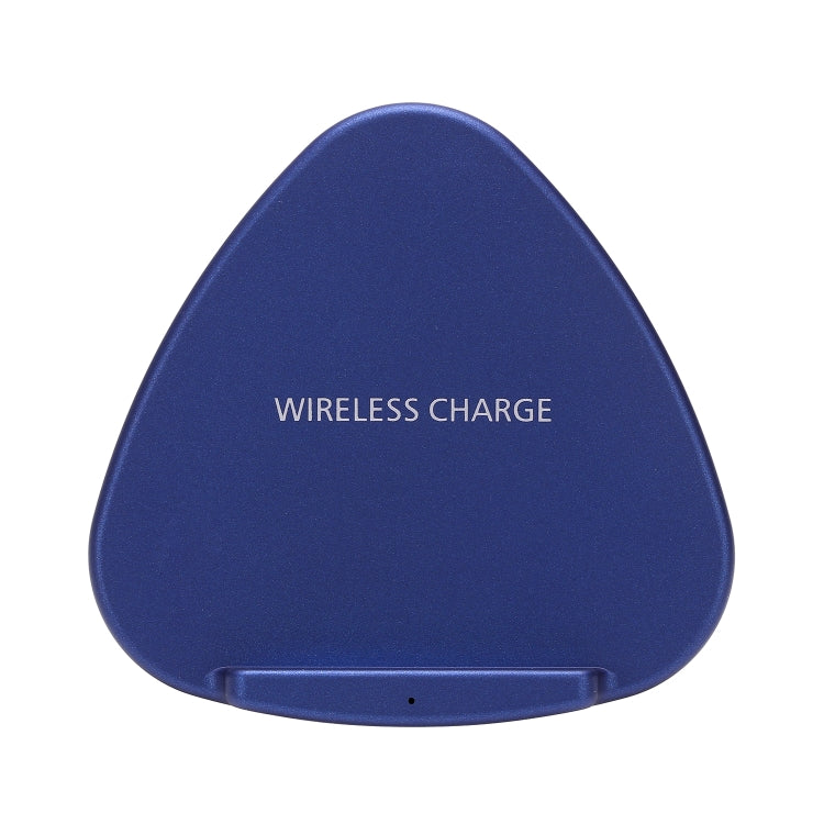 QK11 10W ABS + PC Fast Charging Qi Wireless Charger Pad(Blue) - Apple Accessories by buy2fix | Online Shopping UK | buy2fix