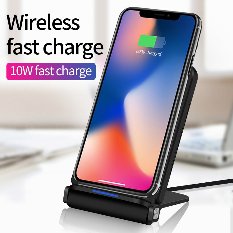 Q200 5W ABS + PC Fast Charging Qi Wireless Fold Charger Pad(Silver) - Wireless Charger by buy2fix | Online Shopping UK | buy2fix