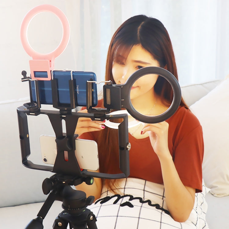 XJ18 LED Light Live Self-timer Flash Fill Light(Blue) by buy2fix