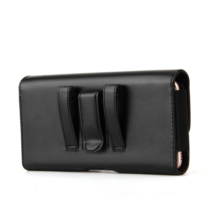 5.5-5.7 inch A1 Universal PU Tabby Texture Cross Section Plug-in Card Waist Bag, For iPhone, Samsung, Sony, Huawei, Meizu, Lenovo, ASUS, Oneplus, Xiaomi, Cubot, Ulefone, Letv, DOOGEE, Vkworld, and other - More iPhone Cases by buy2fix | Online Shopping UK | buy2fix