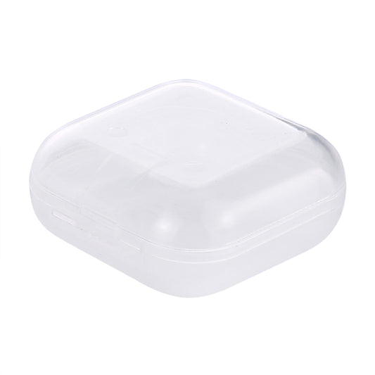 For Apple AirPods Earphone Earplug Type Silicone Ear Caps Packing Box, Size: 38 x 35 x 16mm(Transparent) by buy2fix