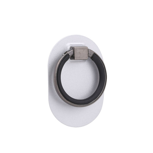 Universal Phone Adhesive Metal Plate 360 Degree Rotation Stand Finger Grip Ring Holder(Silver) by buy2fix