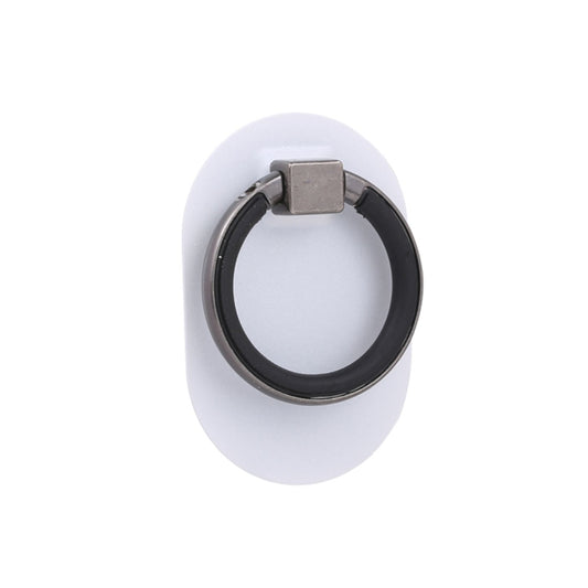 Universal Phone Adhesive Metal Plate 360 Degree Rotation Stand Finger Grip Ring Holder(White) by buy2fix