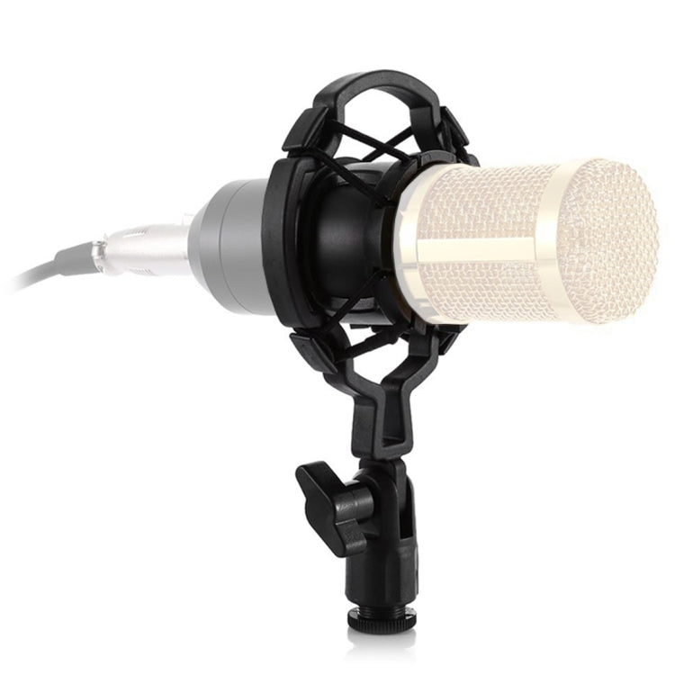 46mm Plastic Microphone Shock Mount Holder Stand, for Studio Recording, Live Broadcast, Live Show, KTV, etc. - Stand by buy2fix | Online Shopping UK | buy2fix