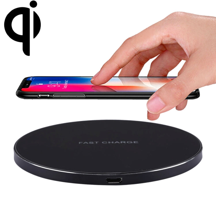 Q21 Fast Charging Wireless Charger Station with Indicator Light(Black) - Wireless Charger by buy2fix | Online Shopping UK | buy2fix