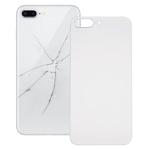 Glass Battery Back Cover for iPhone 8 Plus (Silver) - iPhone 8 Plus Parts by buy2fix | Online Shopping UK | buy2fix