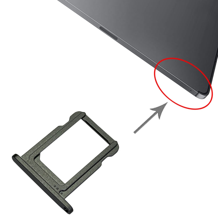 SIM Card Tray for iPad Pro 12.9 inch 2021 (5th gen) A2379 A2461 A2462 (Grey) by buy2fix
