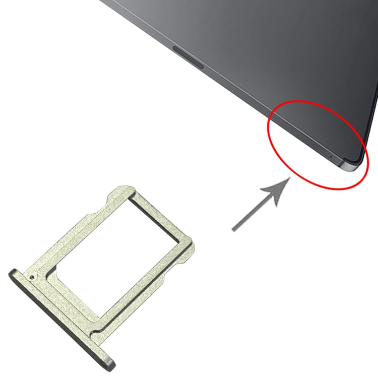 SIM Card Tray for iPad Pro 12.9 inch 2021 (5th gen) A2379 A2461 A2462 (Silver) by buy2fix