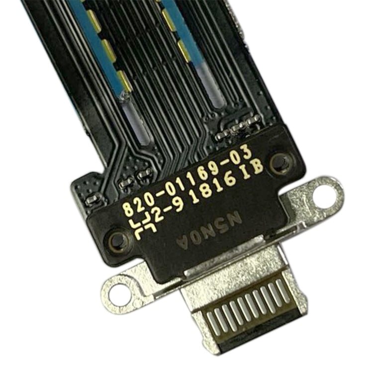 Charging Port Flex Cable for iPad Pro 12.9 inch 2021 (5th gen) A2379 A2461 A2462 (Black) by buy2fix