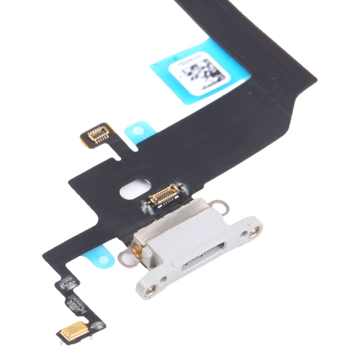 Original Charging Port Flex Cable for iPhone X (White) by buy2fix