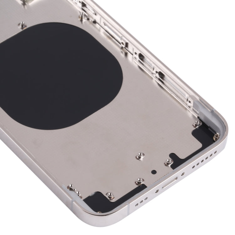 Back Housing Cover with Appearance Imitation of iP13 Pro for iPhone X(White) - Back Cover by buy2fix | Online Shopping UK | buy2fix