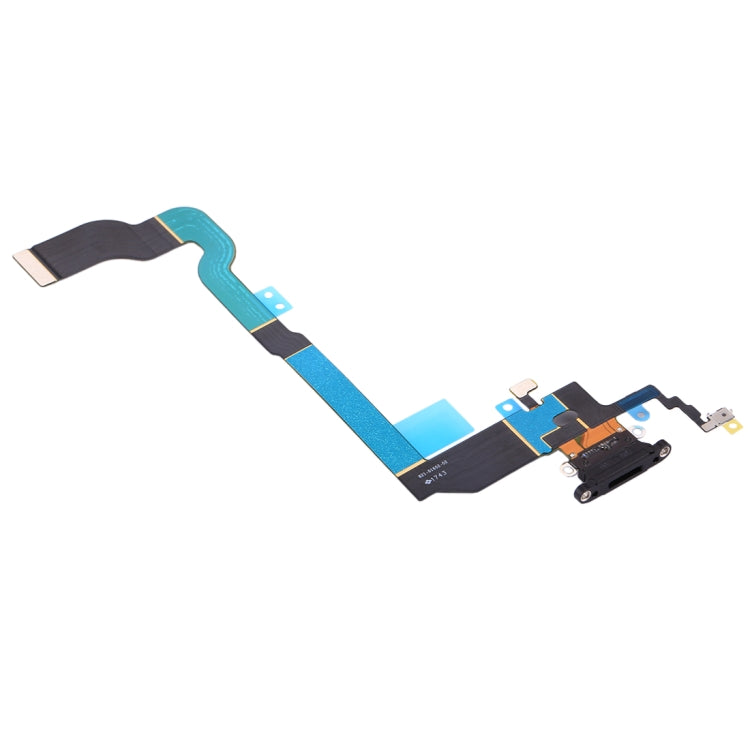 Charging Port Flex Cable for iPhone X(Black) - Flex Cable by buy2fix | Online Shopping UK | buy2fix