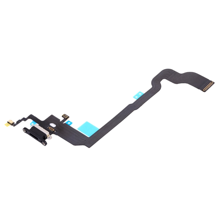 Charging Port Flex Cable for iPhone X(Black) - Flex Cable by buy2fix | Online Shopping UK | buy2fix