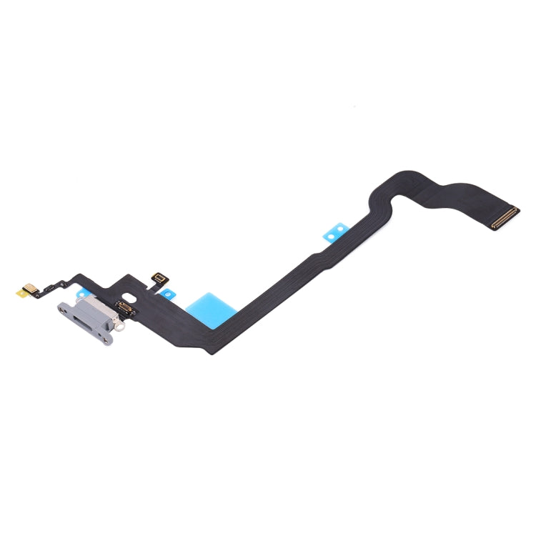 Charging Port Flex Cable for iPhone X (White) - Flex Cable by buy2fix | Online Shopping UK | buy2fix