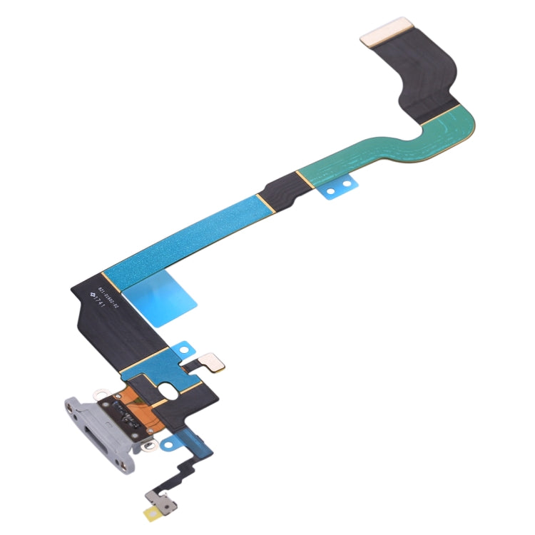 Charging Port Flex Cable for iPhone X (White) - Flex Cable by buy2fix | Online Shopping UK | buy2fix