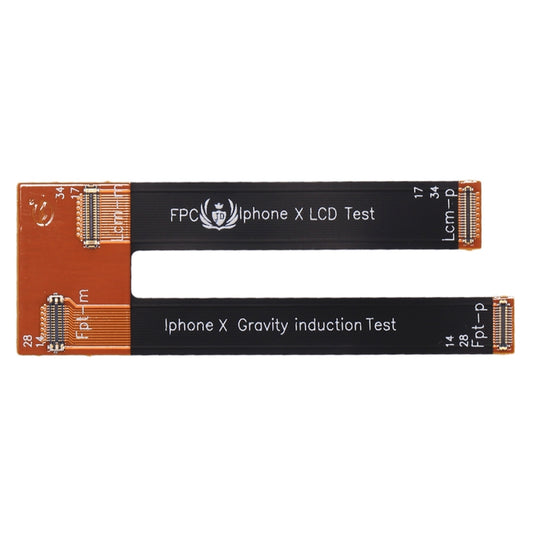 Original LCD Display & Gravity Induction Testing Flex Cable for iPhone X by buy2fix