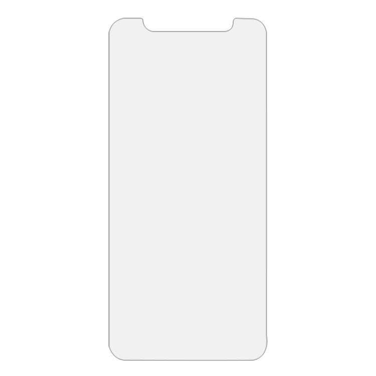 For iPhone X & XS 0.26mm 9H 3D Non-full Screen Highly Transparent Privacy Anti-glare Tempered Glass Film - iPhone X & XS Tempered Glass by buy2fix | Online Shopping UK | buy2fix