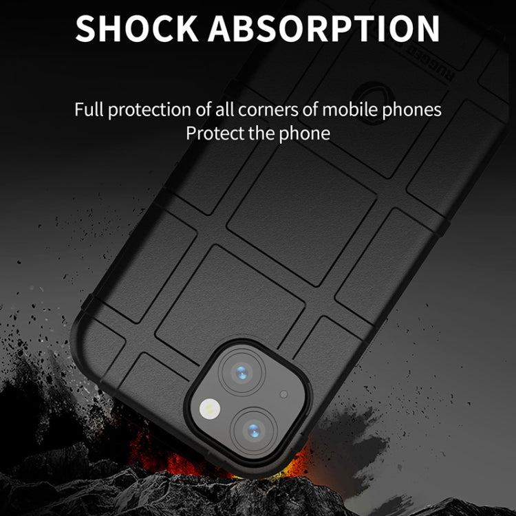 For iPhone 13 Rugged Shield Full Coverage Shockproof TPU Case(Black) - iPhone 13 Cases by buy2fix | Online Shopping UK | buy2fix