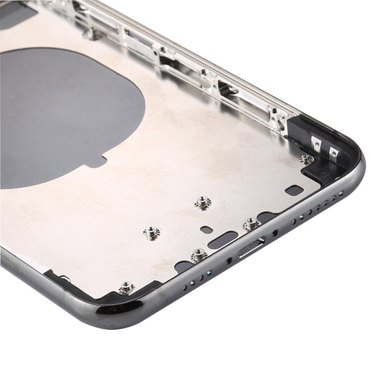 Back Housing Cover with SIM Card Tray & Side keys & Camera Lens for iPhone 11 Pro Max(Grey) - Back Cover by buy2fix | Online Shopping UK | buy2fix