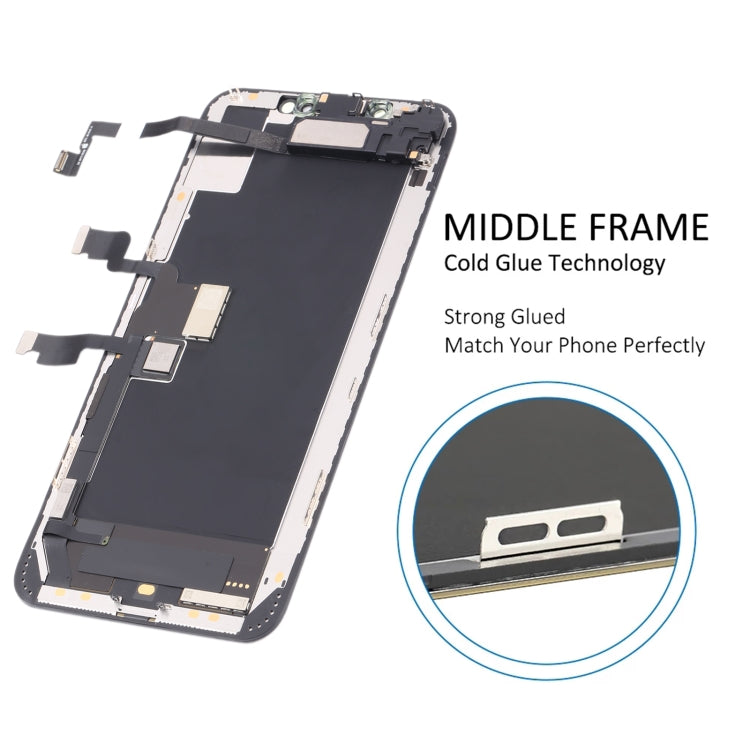 Original LCD Screen with Earpiece Speaker Flex Cable for iPhone XS Max - LCD Related Parts by buy2fix | Online Shopping UK | buy2fix