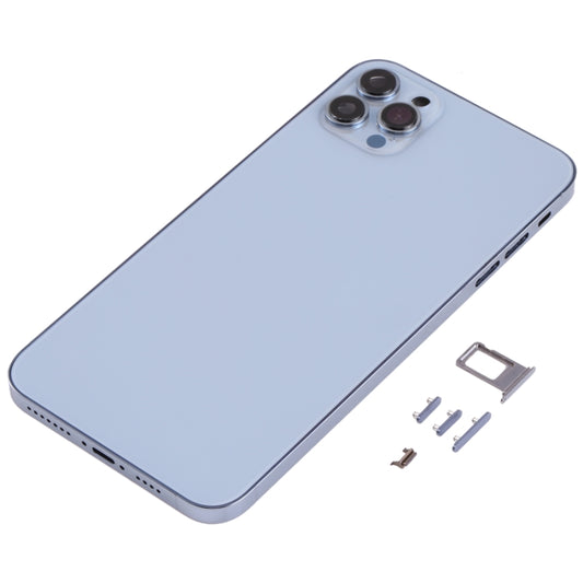 Back Housing Cover with Appearance Imitation of iP13 Pro Max for iPhone XS Max(Blue) by buy2fix