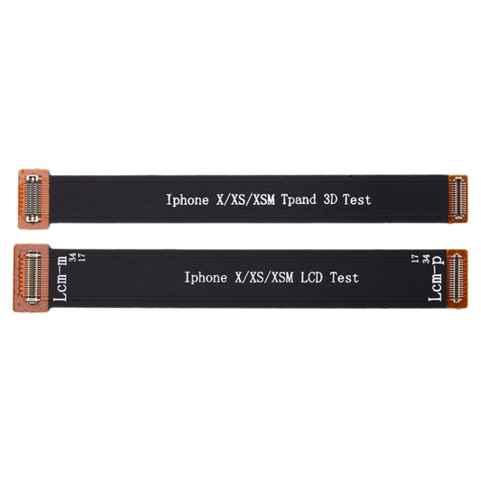 1 Pair LCD Display Screen Extension Testing Flex Cable for iPhone XS / XS Max - Flex Cable by buy2fix | Online Shopping UK | buy2fix