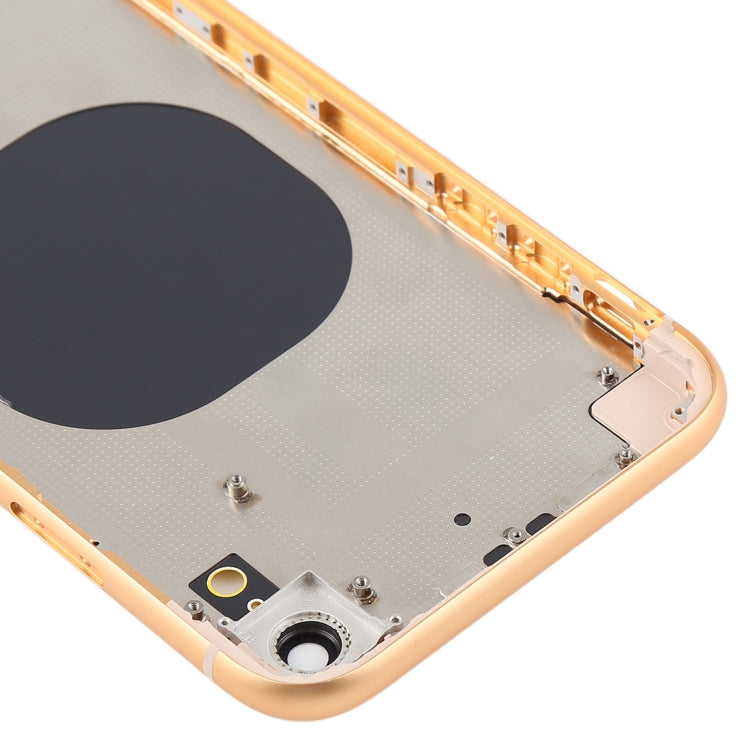 Back Housing Cover with Camera Lens & SIM Card Tray & Side Keys for iPhone XR(Yellow) - Back Cover by buy2fix | Online Shopping UK | buy2fix