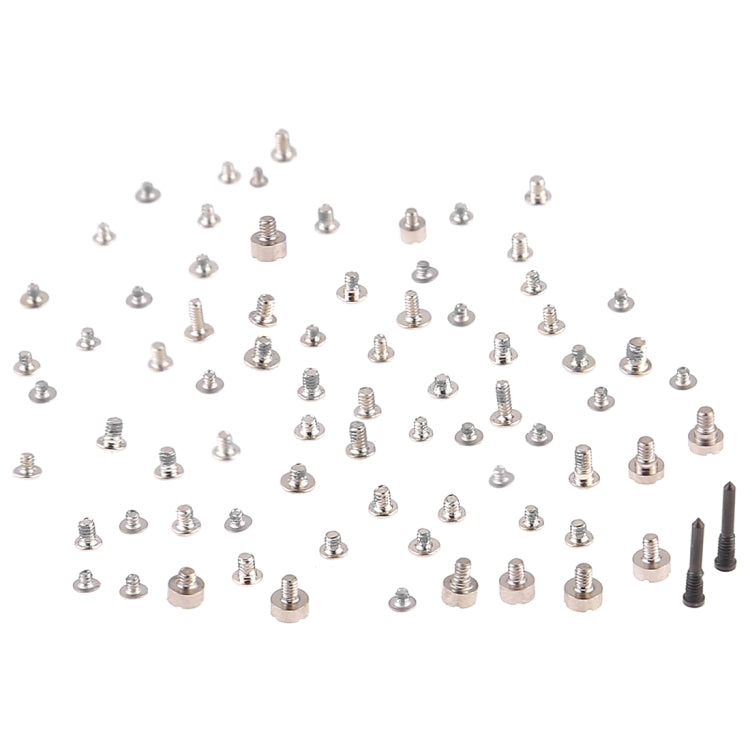 Complete Set Screws and Bolts for iPhone XR - Metal Parts by buy2fix | Online Shopping UK | buy2fix