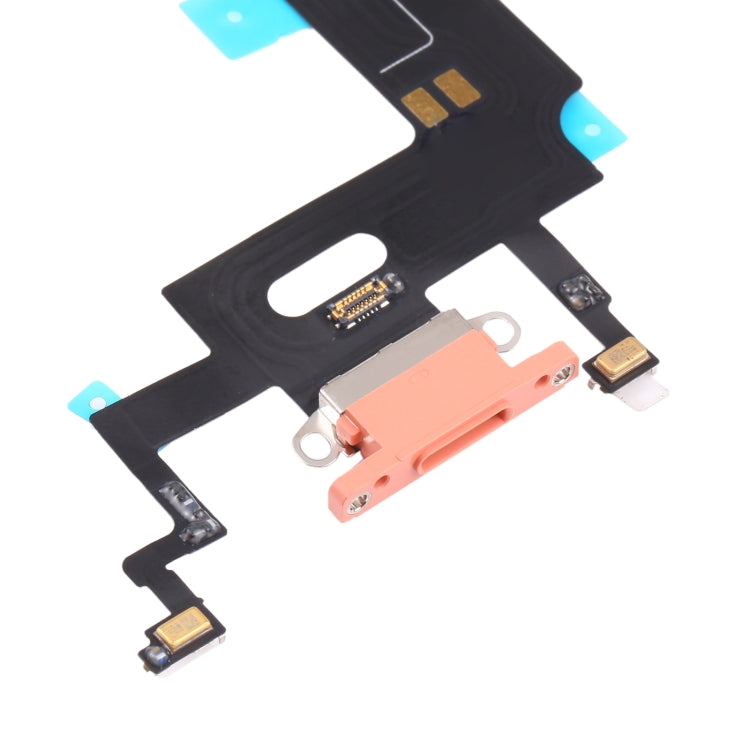 Original Charging Port Flex Cable for iPhone XR (Coral) by buy2fix