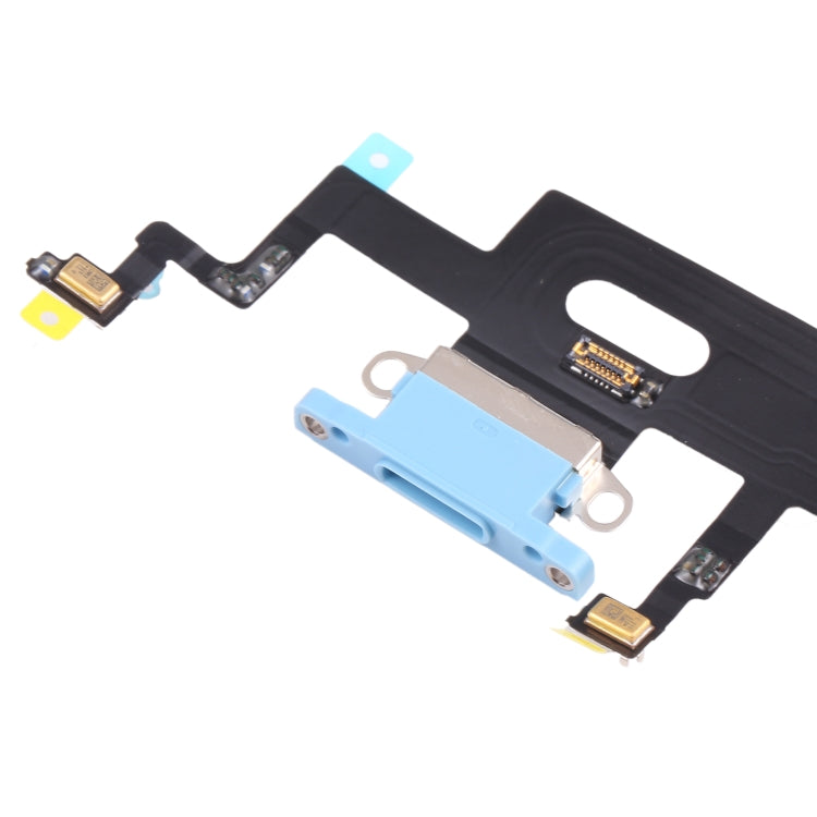 Original Charging Port Flex Cable for iPhone XR (Blue) by buy2fix