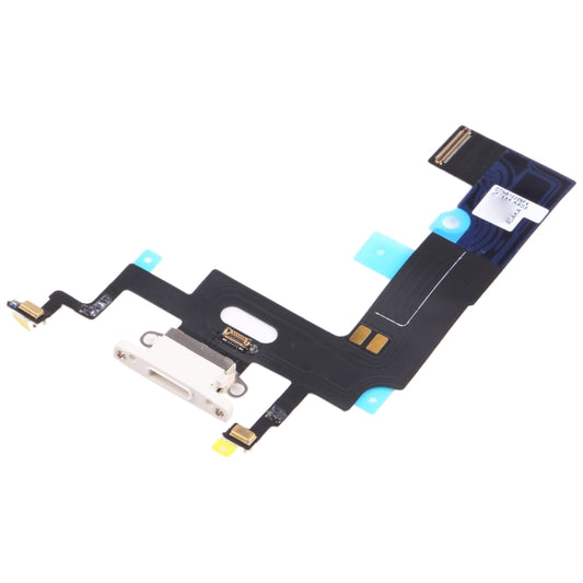 Original Charging Port Flex Cable for iPhone XR (White) by buy2fix