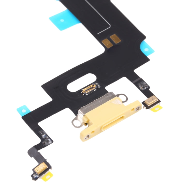 Original Charging Port Flex Cable for iPhone XR (Yellow) by buy2fix